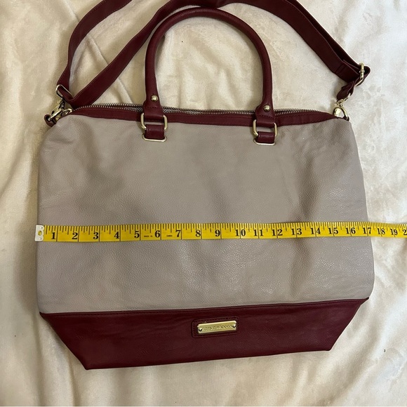 Steve Madden | Tote Style Purse | Maroon, Taupe - two tone | NWOT - Picture 9 of 11